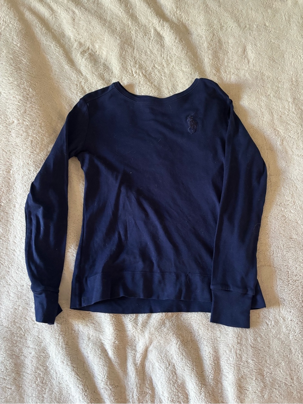 Ralph Lauren Navy Polo Pony Crewneck Sweatshirt